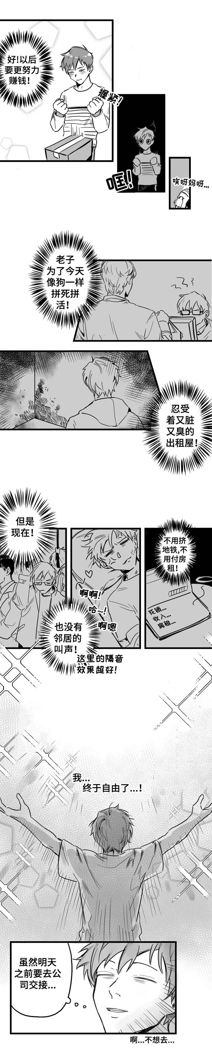 另类养成漫画,第1章：新公寓1图