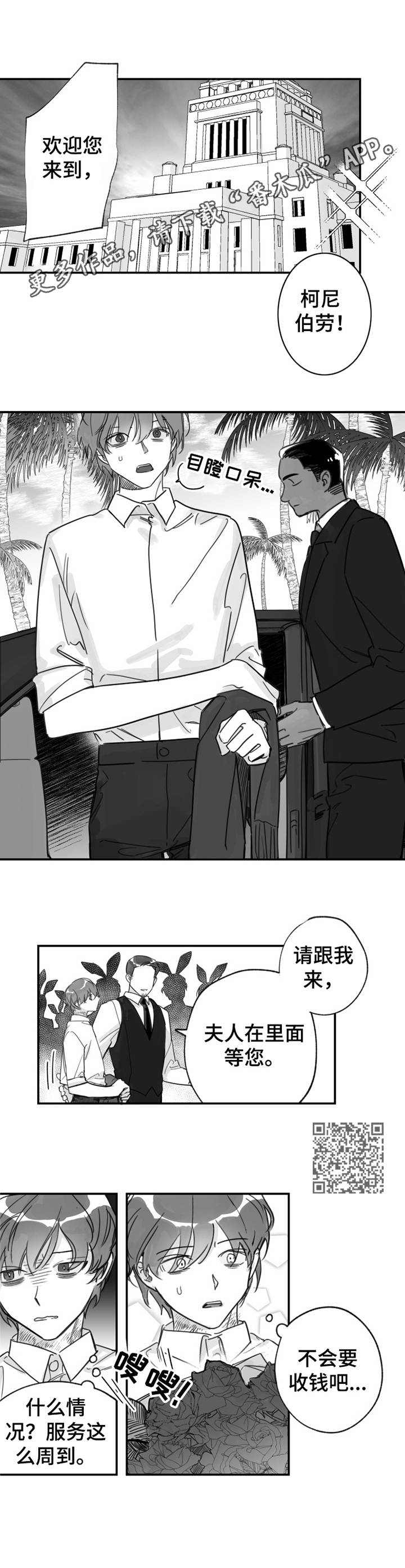 另类养成漫画,第33章：豪宅1图
