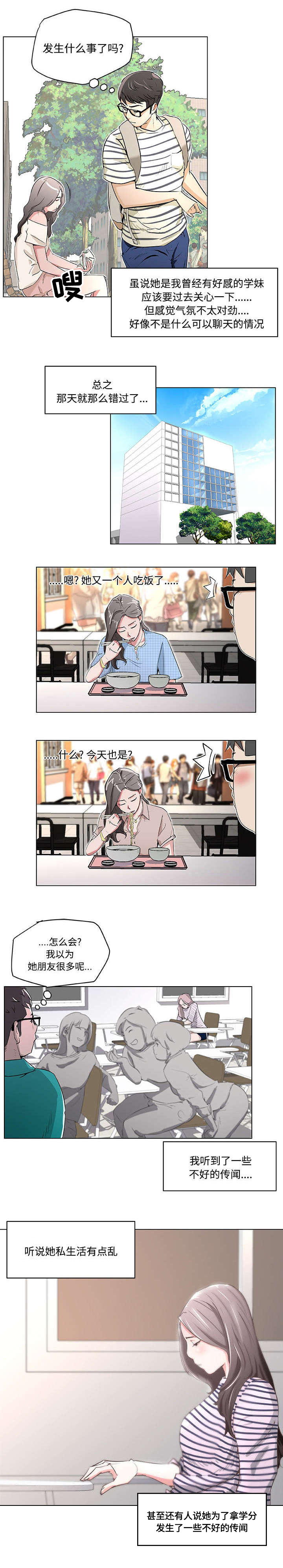 快餐式漫画,第1章：一个人3图