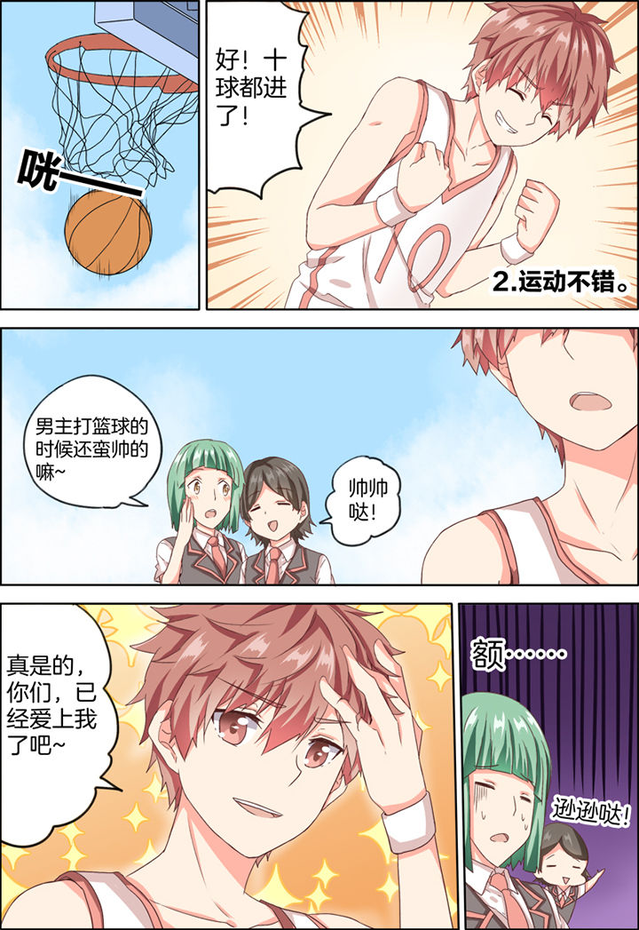后宫男主的我跑到了百合漫画漫画,第23章：3图