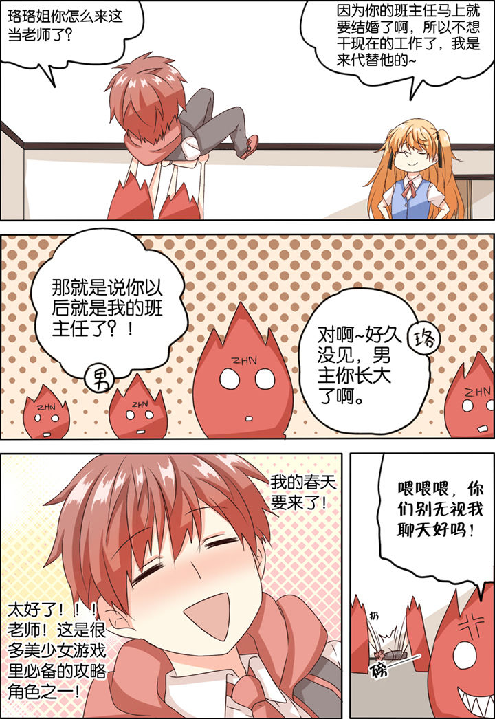 为什么后宫男主的我跑到了百合漫画漫画,第6章：2图