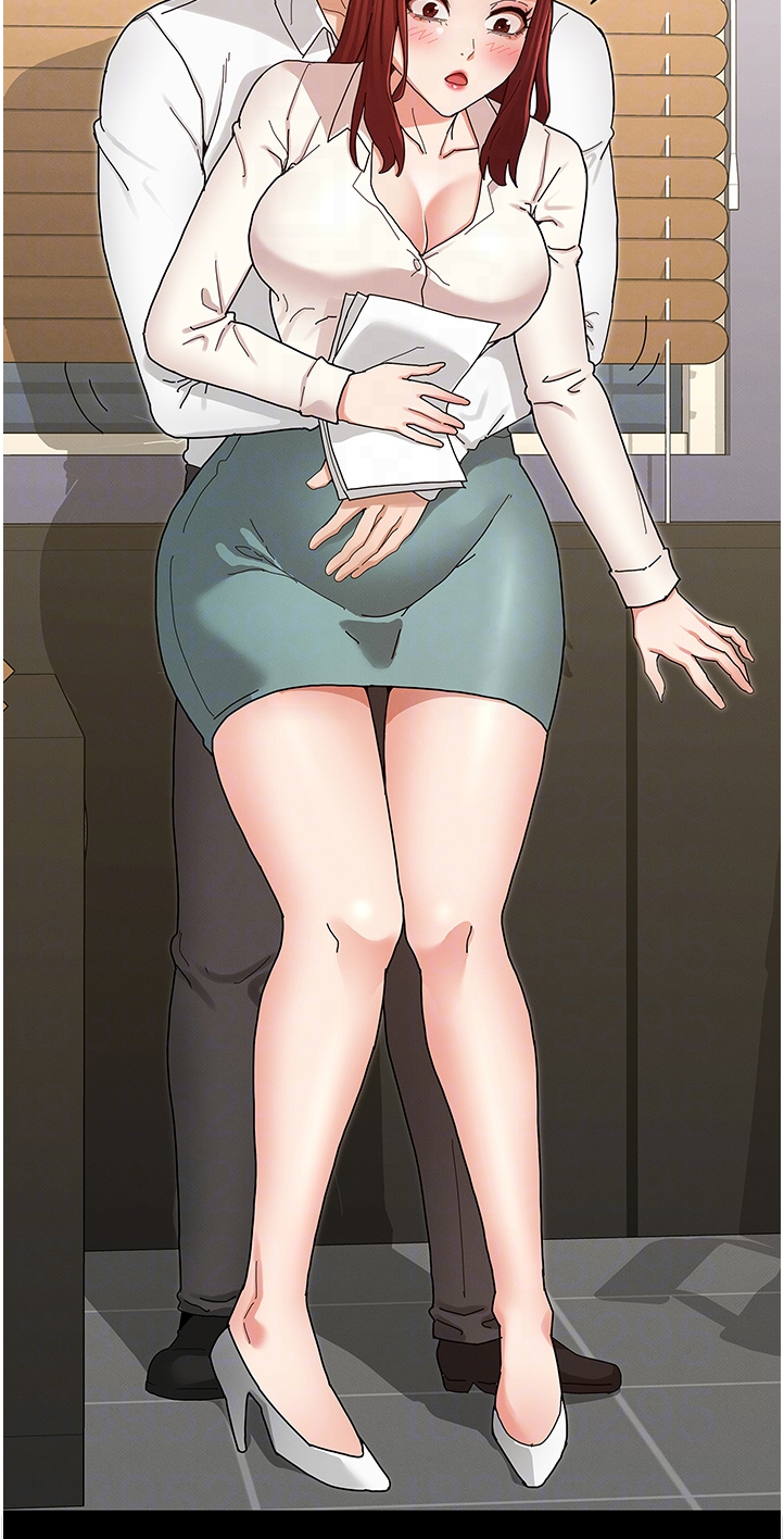 老师的惩罚漫画,第70章：社长你坏2图