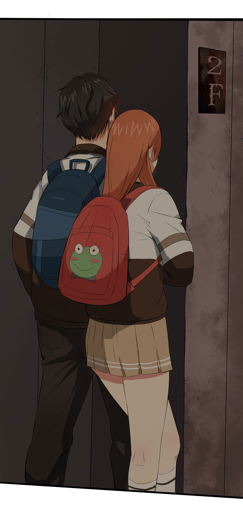 绝望教室有声小说打包下载漫画,第7章：永远走不出的楼梯（上）1图