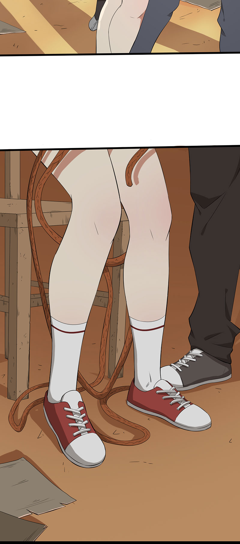 绝望教室漫画,第15章：叶若雪被绑架了！5图