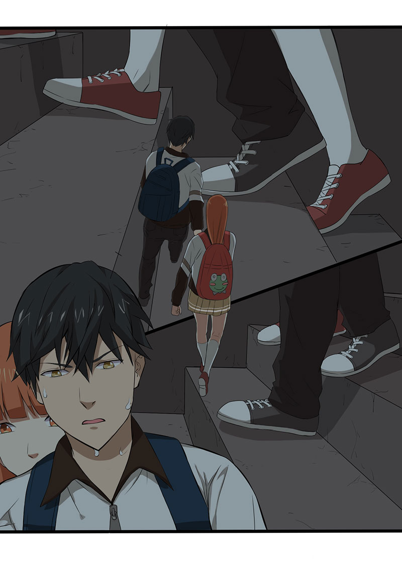 绝望教室小说解说漫画,第8章：永远走不出的楼梯（下）2图