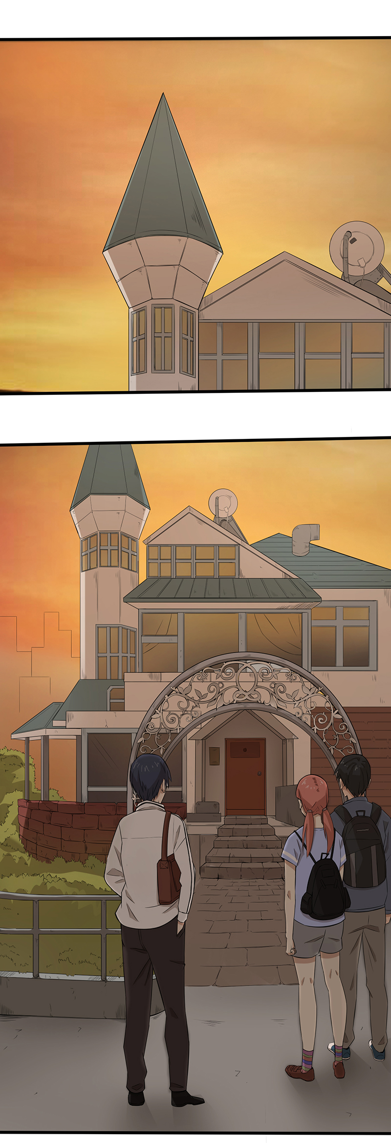 绝望教室漫画,第18章：破除诅咒5图