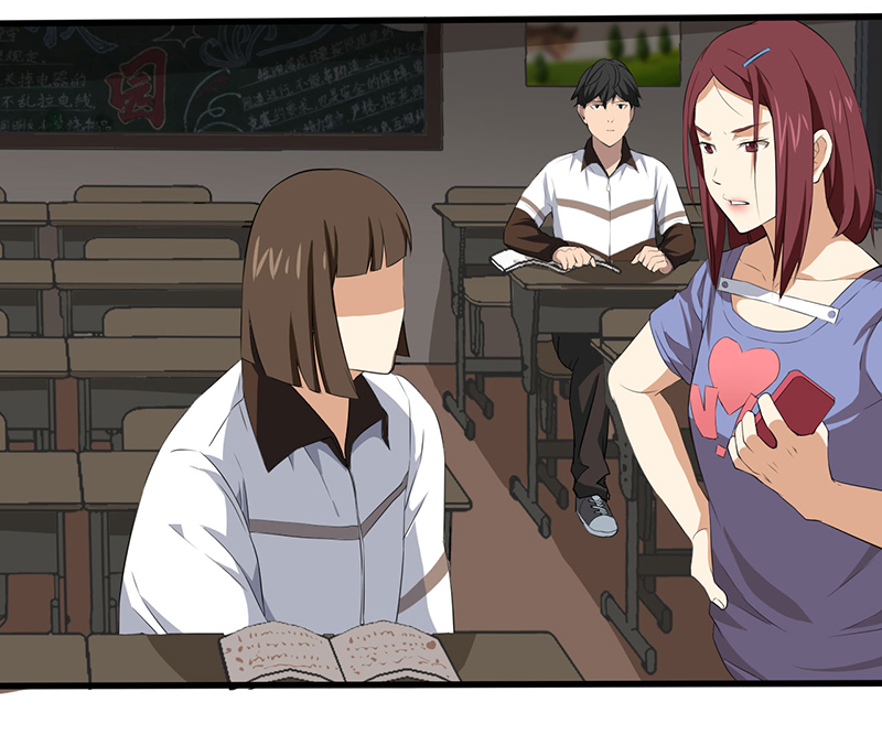 绝望教室漫画,第3章：班级被诅咒了？3图