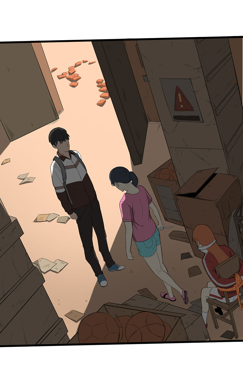 绝望教室漫画,第15章：叶若雪被绑架了！3图