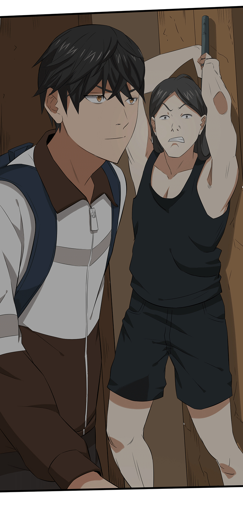 绝望教室有声小说mp3漫画,第16章：仓库决战4图