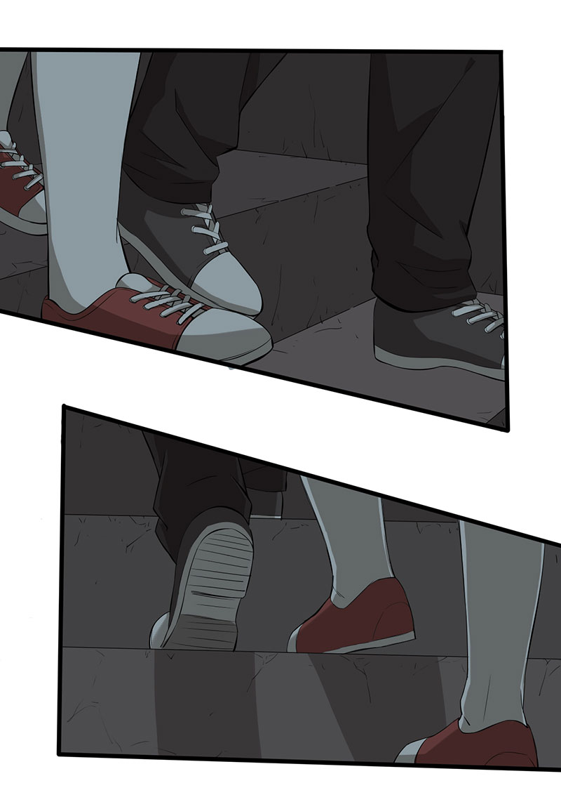 绝望教室小说解说漫画,第8章：永远走不出的楼梯（下）1图