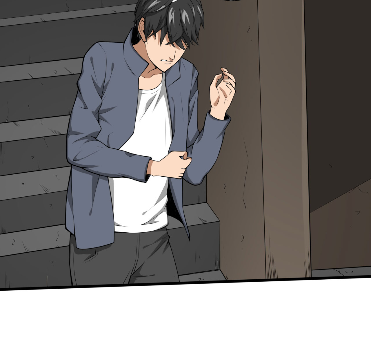 绝望教室有声小说打包下载漫画,第27章：我莫得感情1图