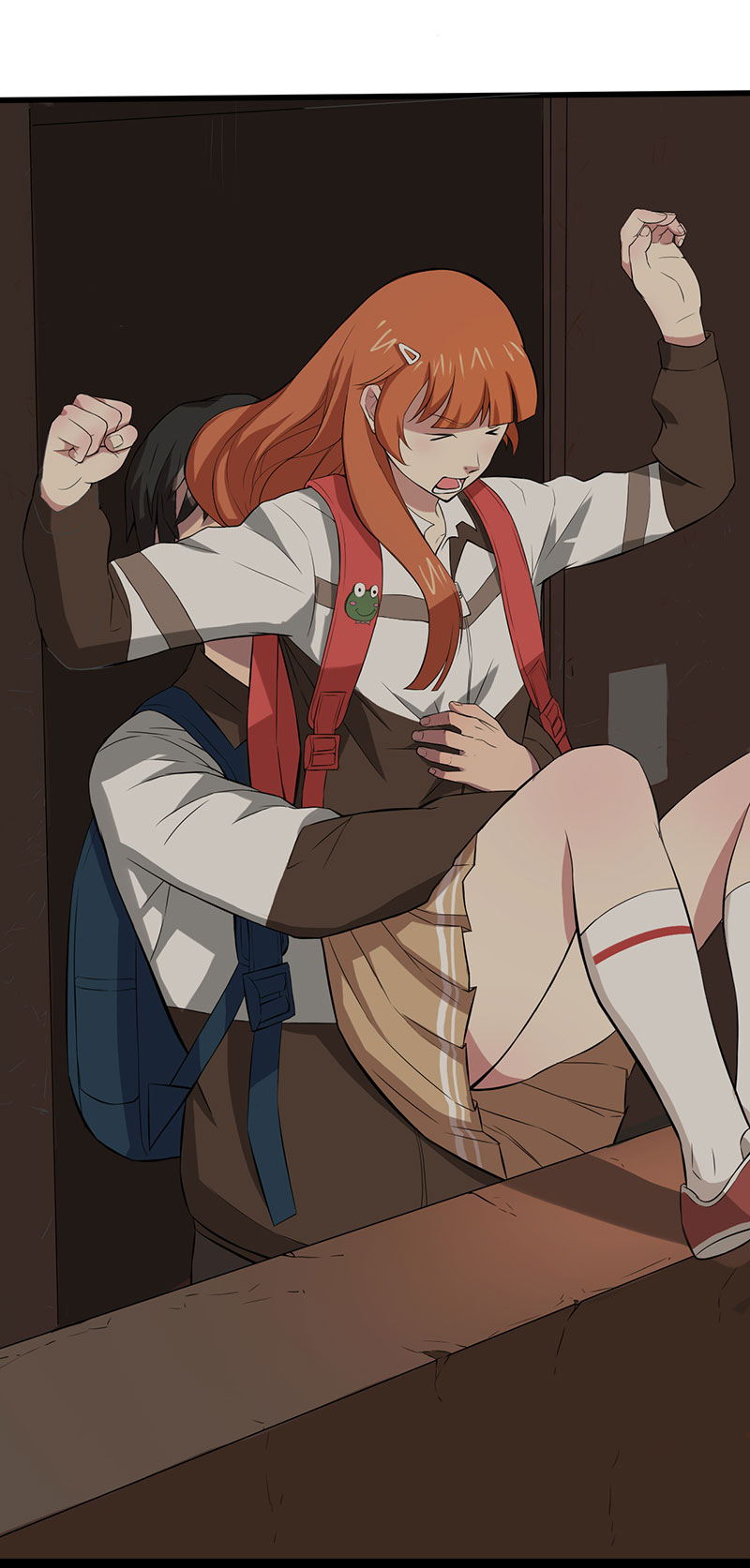 绝望教室动漫免费观看全集漫画,第8章：永远走不出的楼梯（下）4图