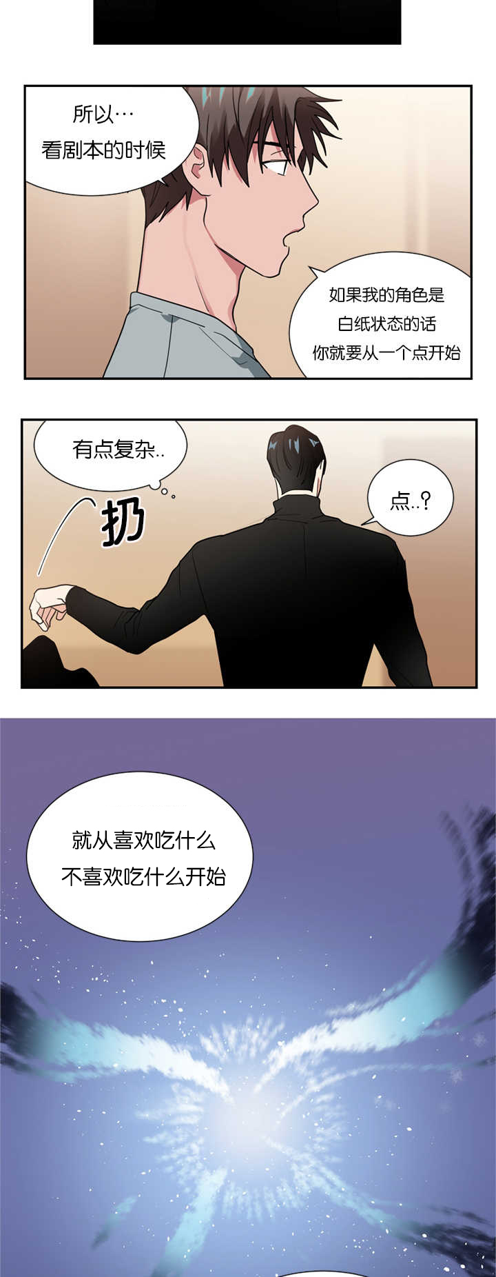 复出演练漫画,第14章：指导演戏2图