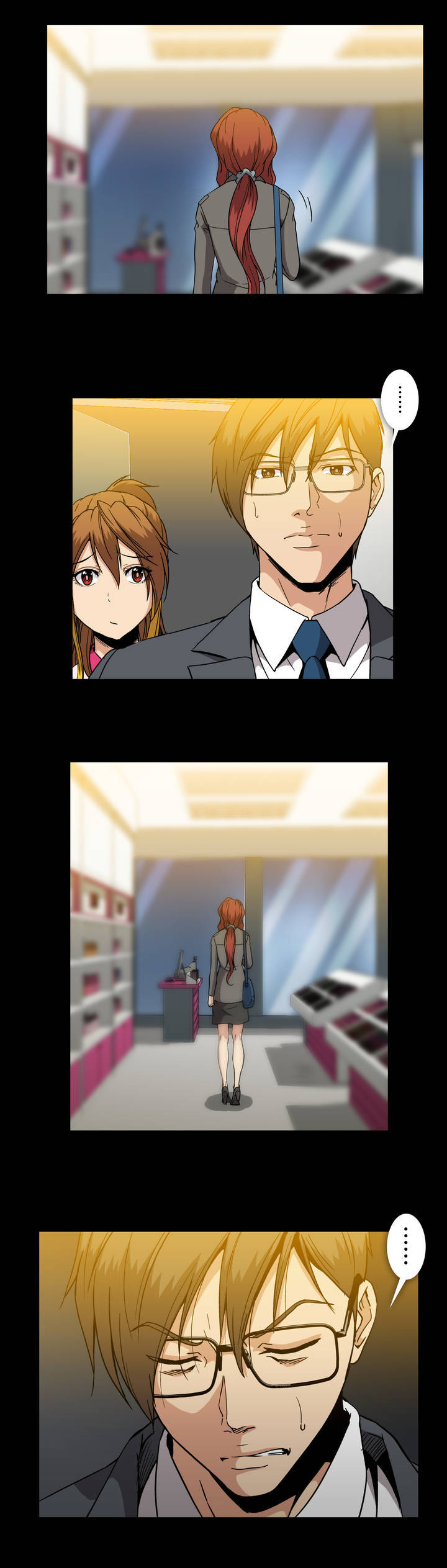 杉本课长漫画,第42章：紧张3图