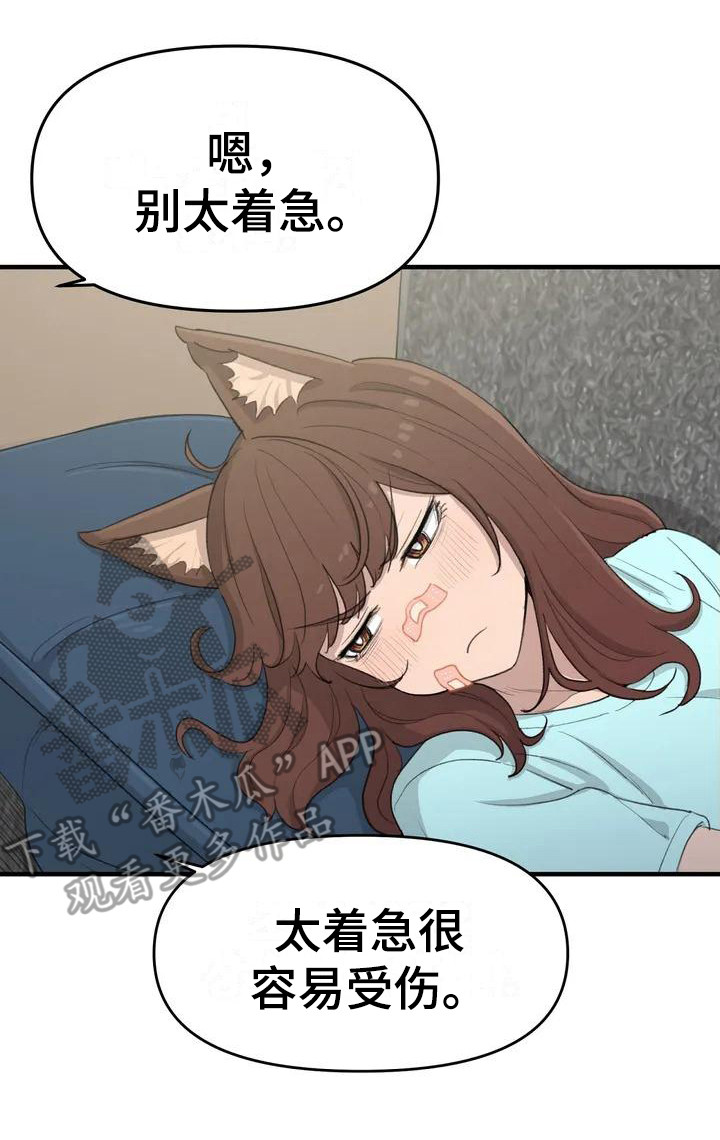狐狸灵物漫画,第34章：放心不下3图