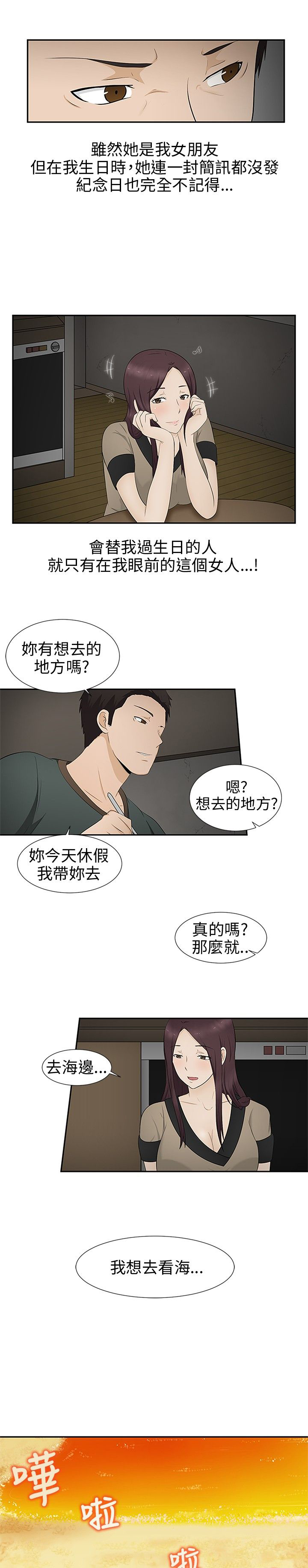 挣脱牢笼漫画,第8章：过生日5图