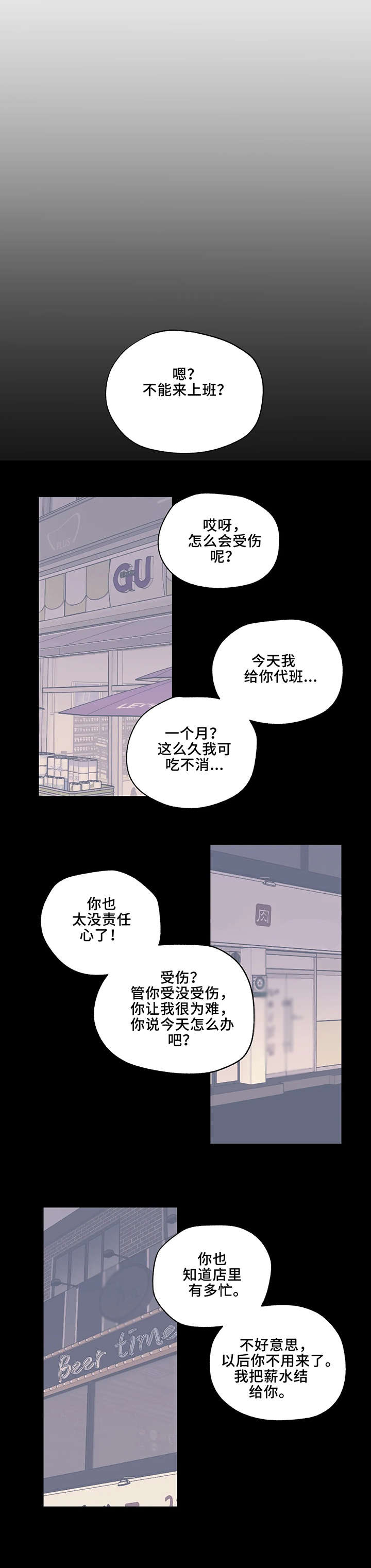 百万浪漫史漫画,第6章：受伤1图