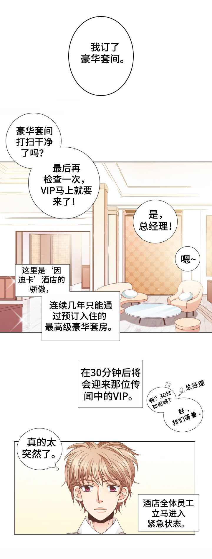 与你相拥入眠漫画,第1章：VIP客人4图