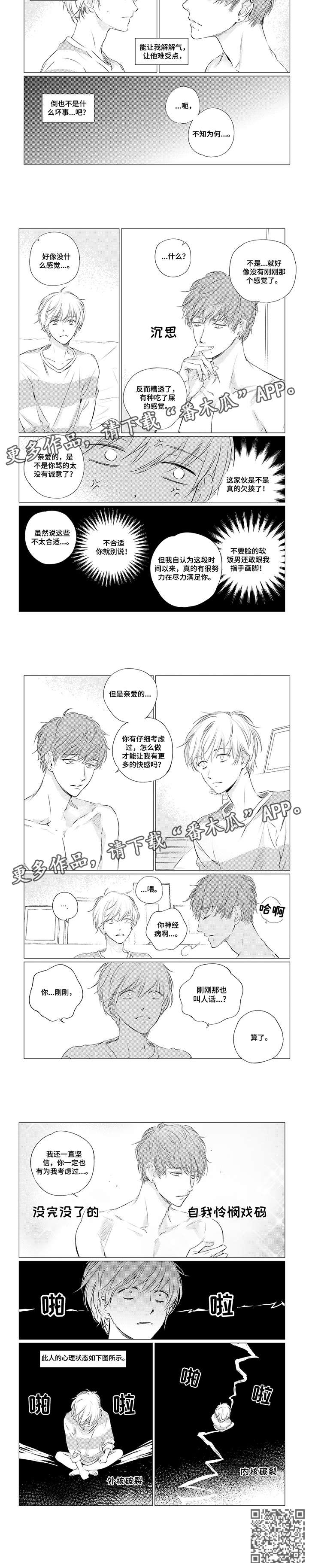 咸与甜漫画,第2章：破裂4图