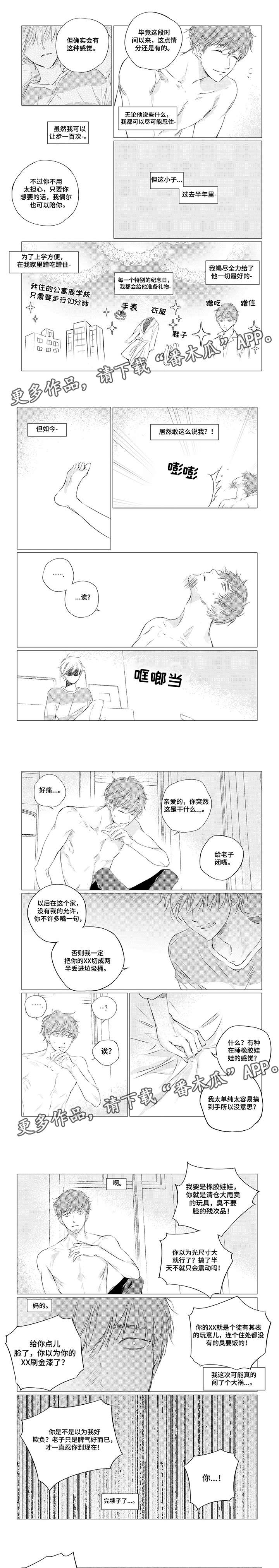 咸与甜漫画,第2章：破裂1图