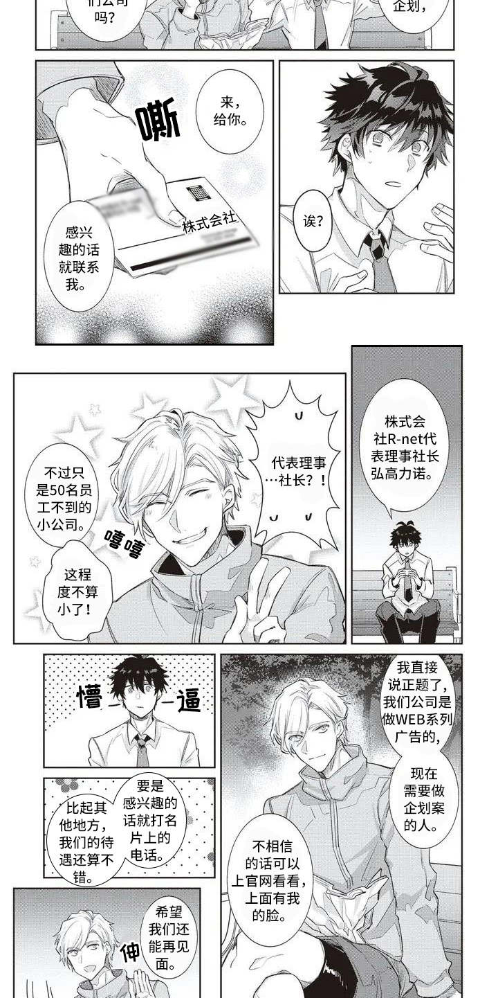 绝对王子漫画,第1章：名片5图