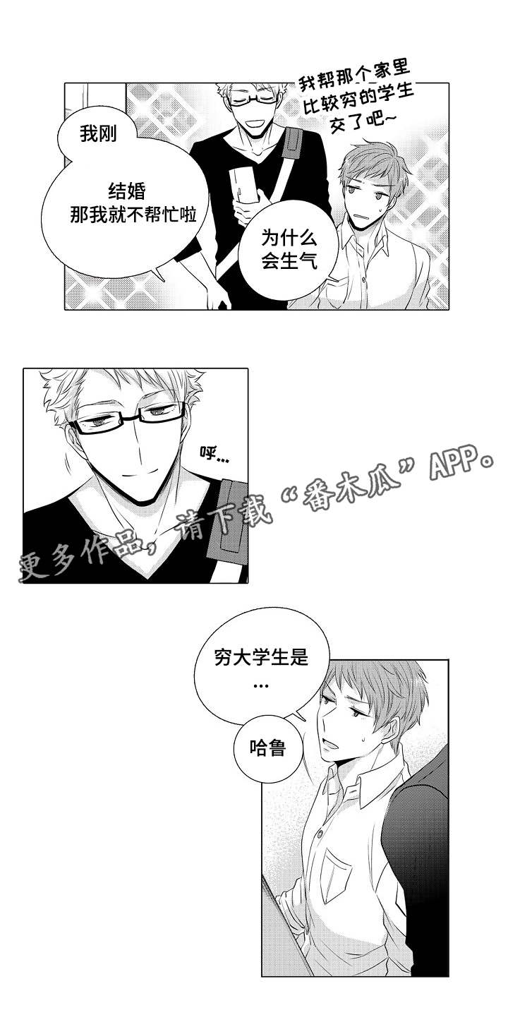 同住生活漫画,第9章：穷学生4图