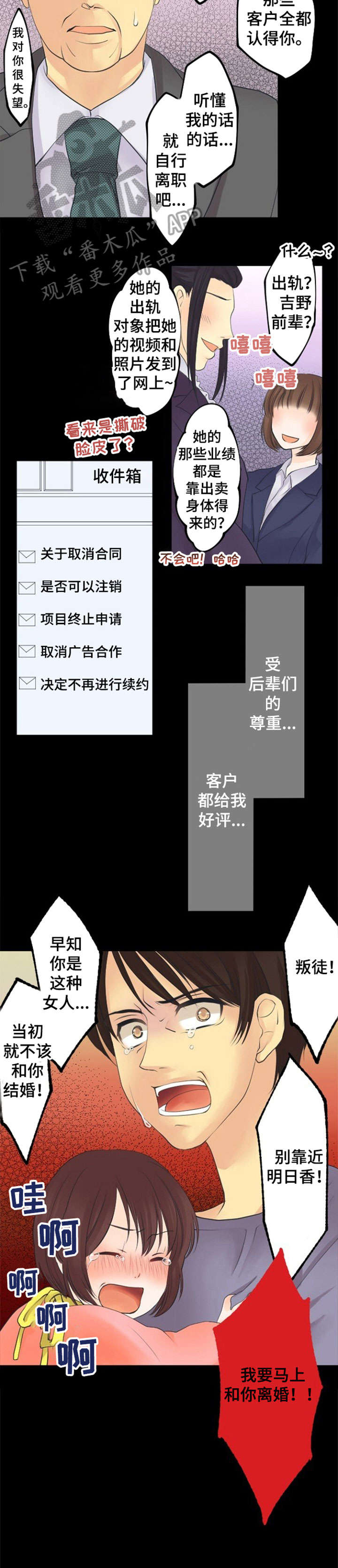 孤独的人总是晚回家漫画,第17章：离婚4图