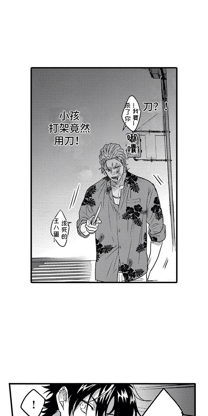 温柔霸主漫画,第7章：打架1图