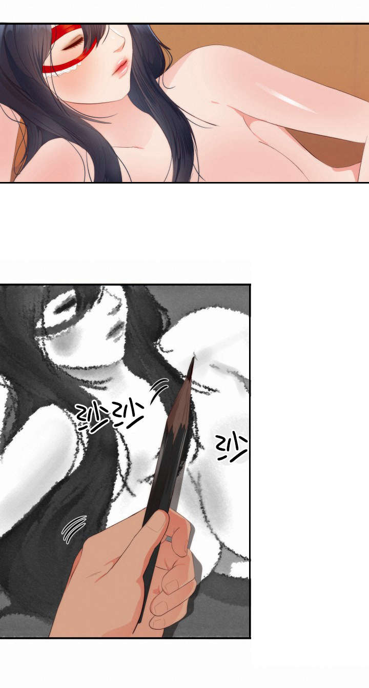 替身初恋漫画第51话漫画,第28章：模特4图