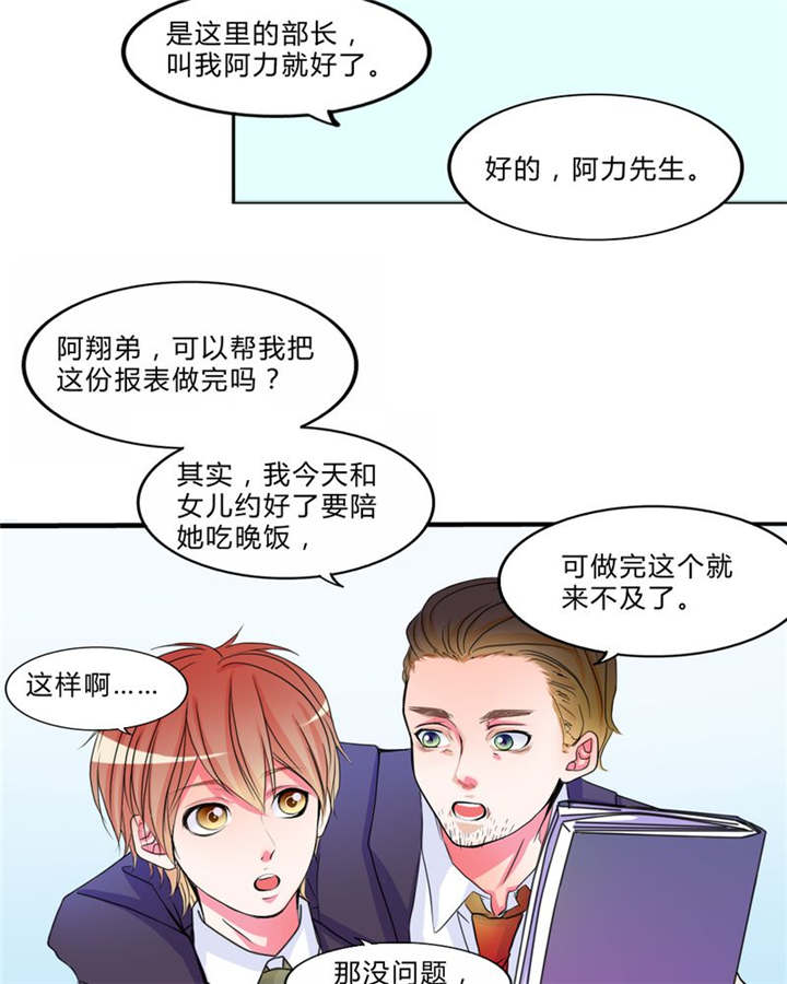 男神还魂曲漫画,第17章：新的出发1图