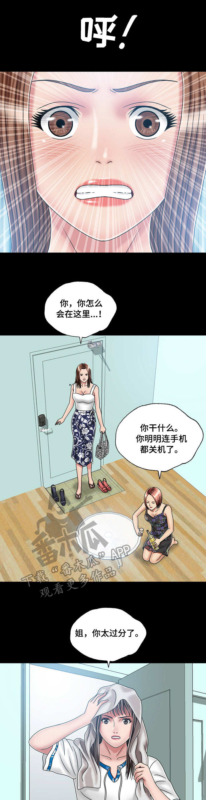 假冒夫婿漫画,第36章：镜子1图