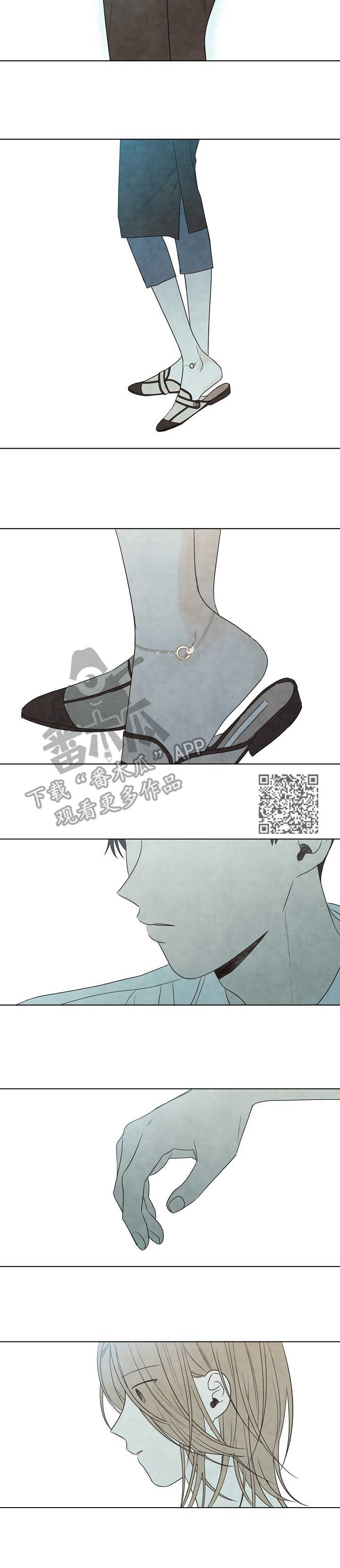 迷情咖啡店漫画,第13章：小动作5图