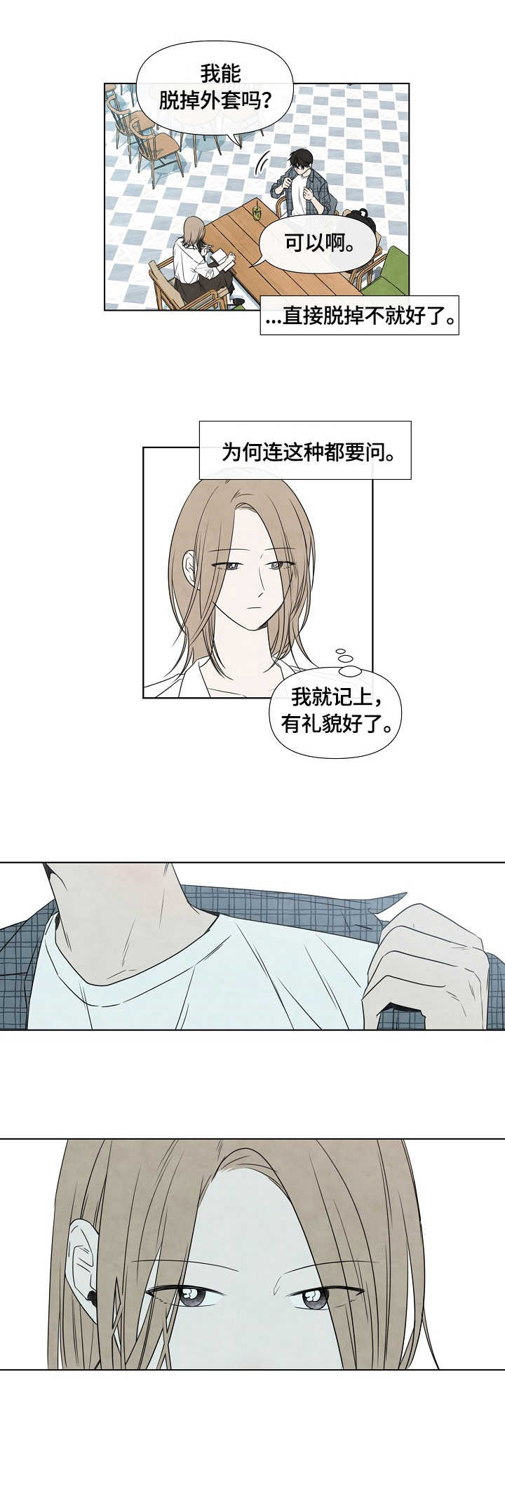 迷情咖啡店漫画,第1章：面试5图