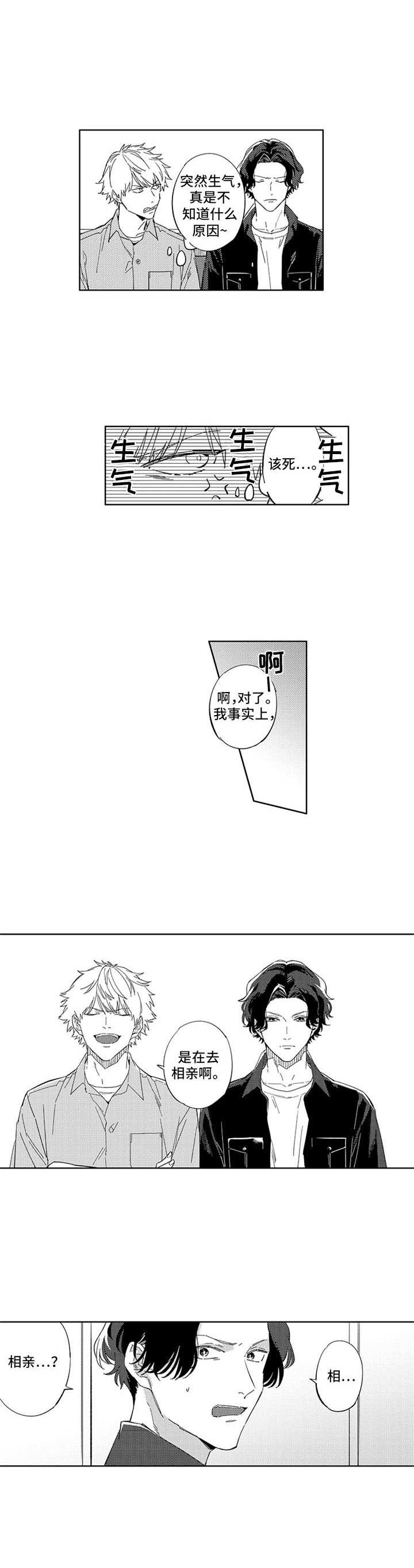 幸运伙伴漫画,第17章：相亲1图