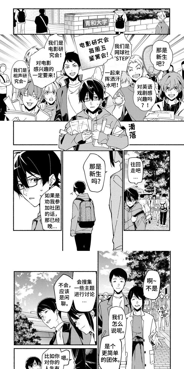 谎言之躯导演叫什么漫画,第2章：新生1图