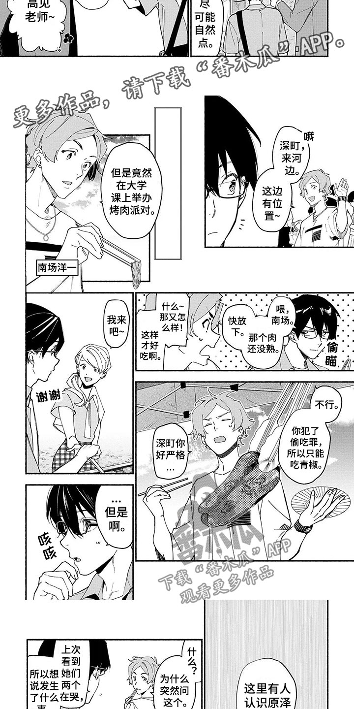 谎言之音漫画,第14章：烤肉派对3图