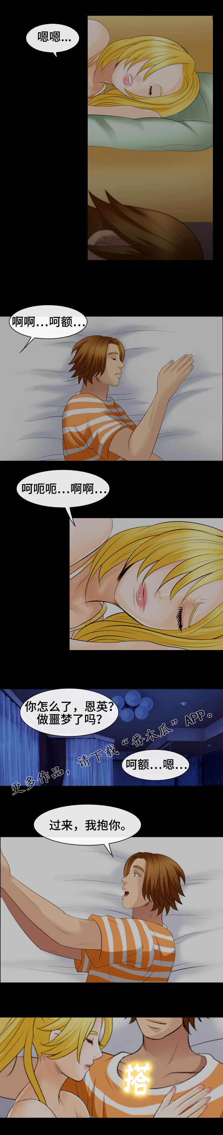 旅行轶事漫画,第32章：晚安3图
