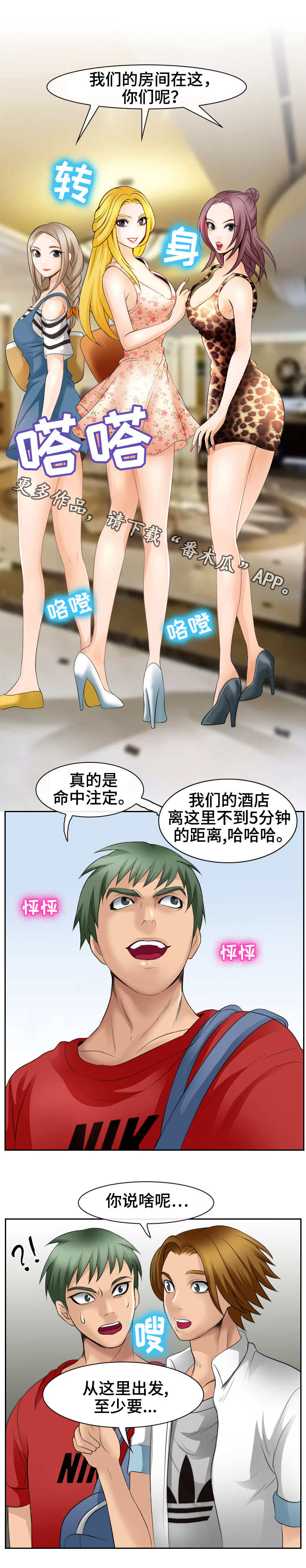 旅行轶事漫画,第9章：到达目的地4图