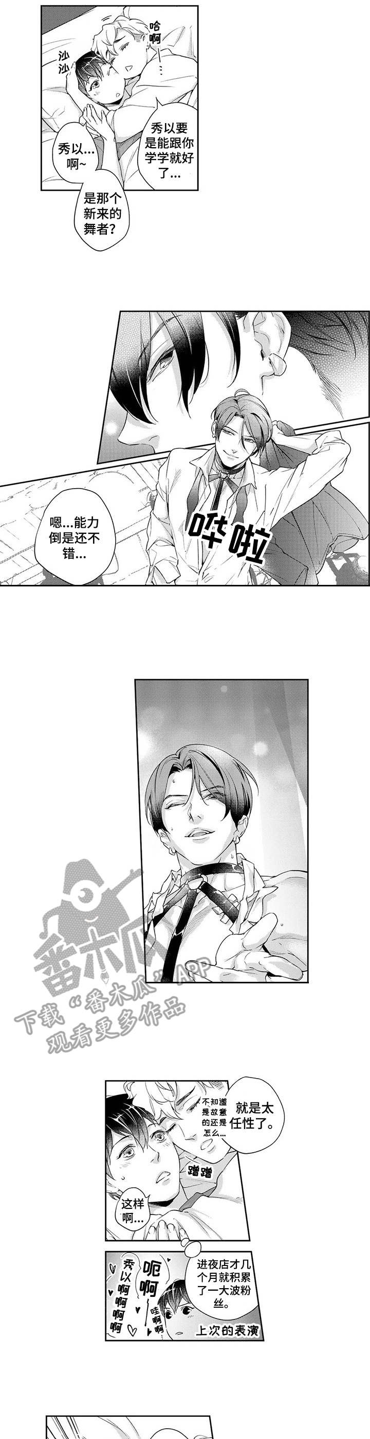 幕间舞者漫画,第13章：同居2图