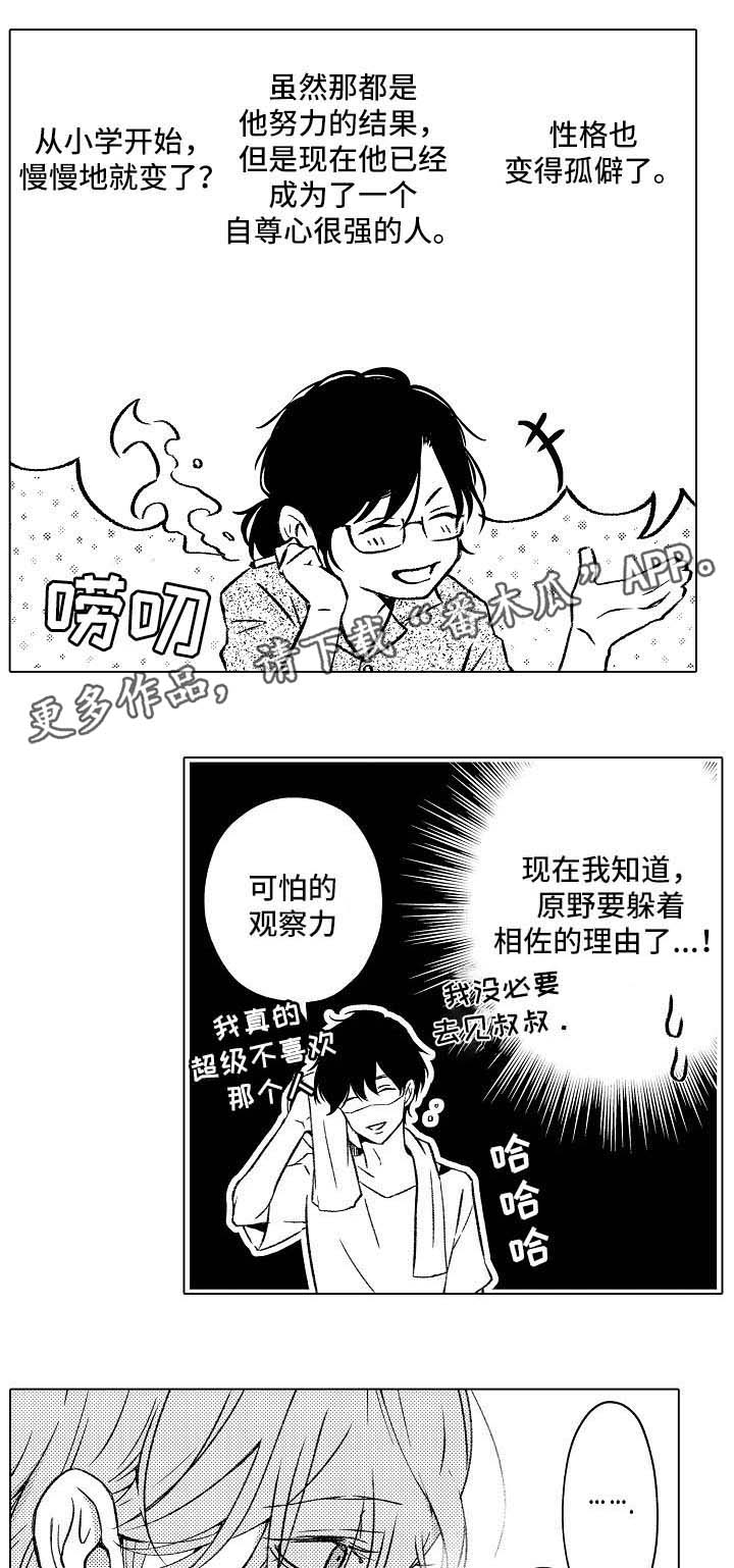 练习对象漫画,第13章：与相佐相见1图