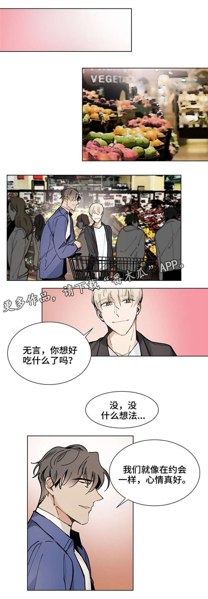 爱恋玩偶漫画,第25章：买菜2图