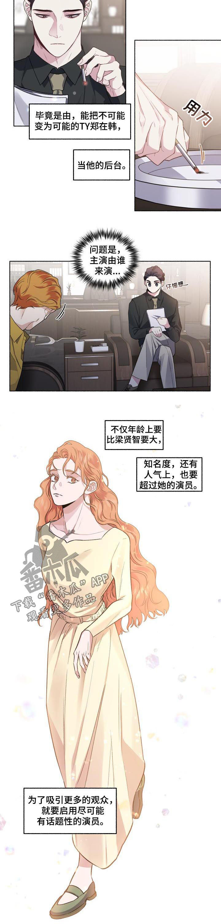 身份调转漫画,第49章：签合同2图