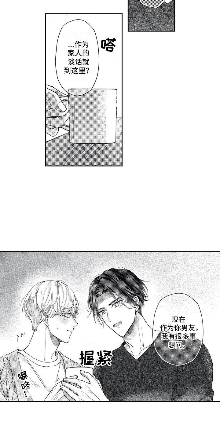 幸福的形状漫画,第16章：夜间来客5图