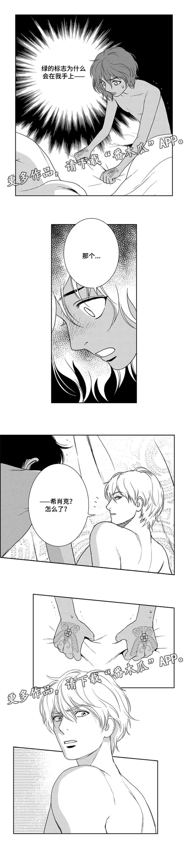 真假术师漫画,第36章：绿王的标记4图