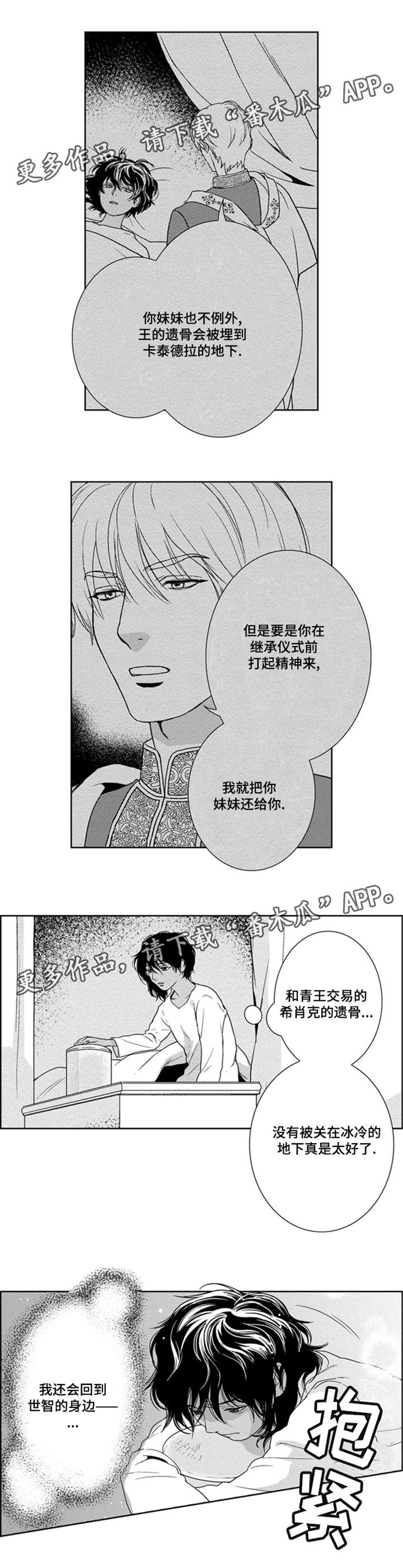 真假术师漫画,第38章：继承王位4图