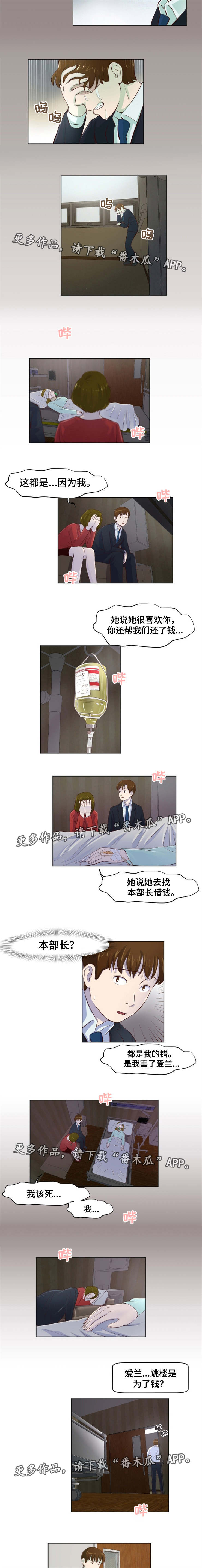 夜晚人民路立交桥图片漫画,第32章：跳楼自杀4图