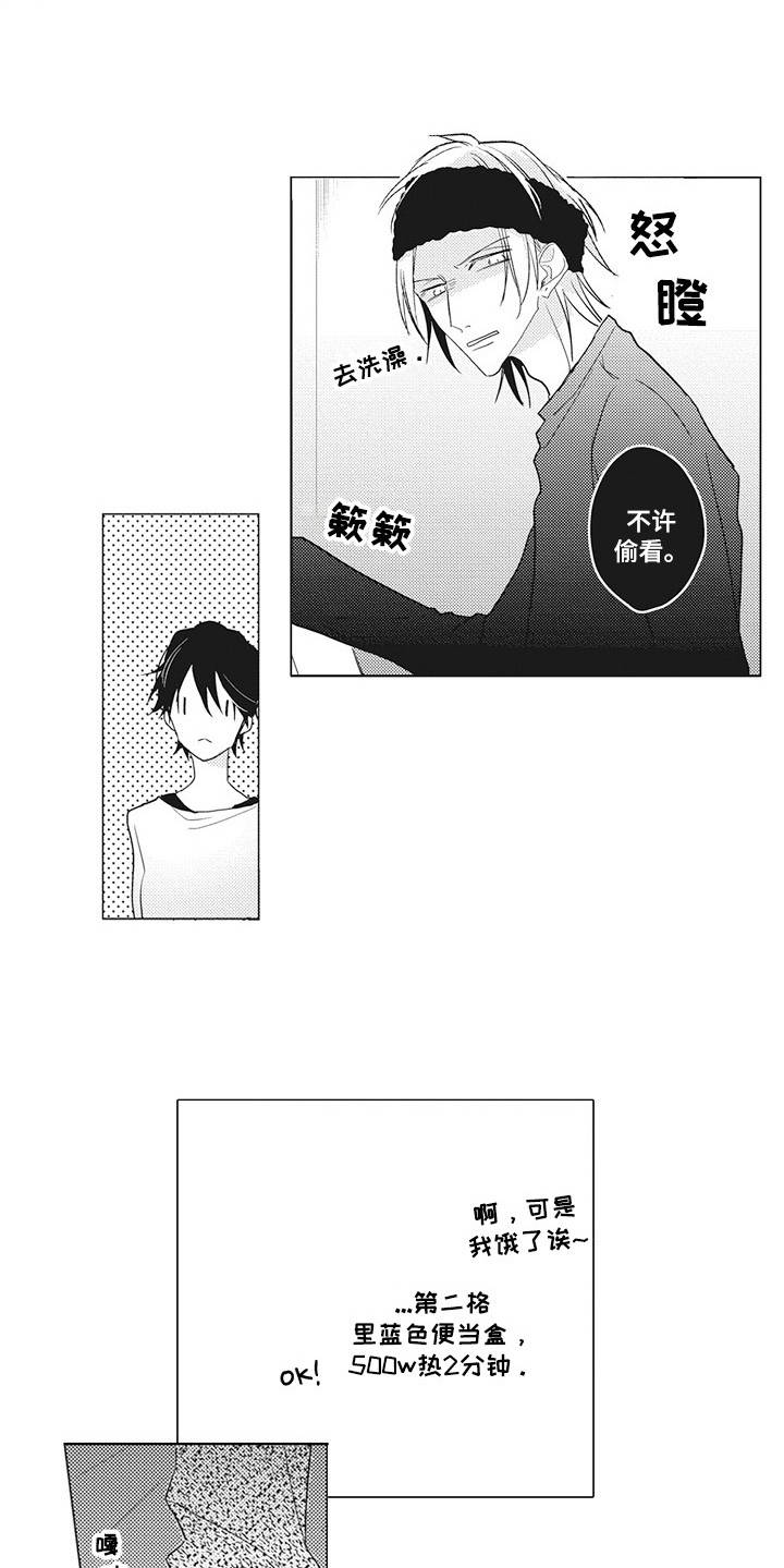 寂寞味道漫画,第12章：吃醋1图