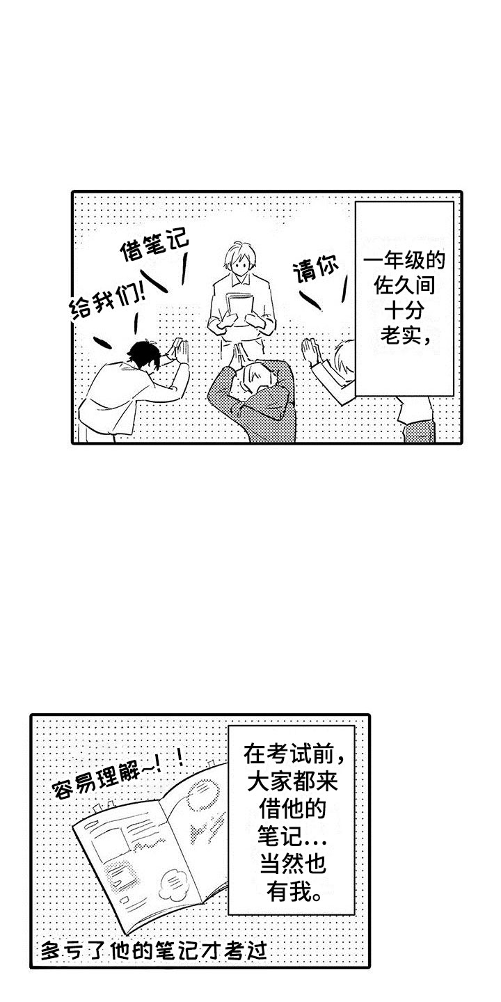 是说不出的爱漫画,第1章：目睹1图