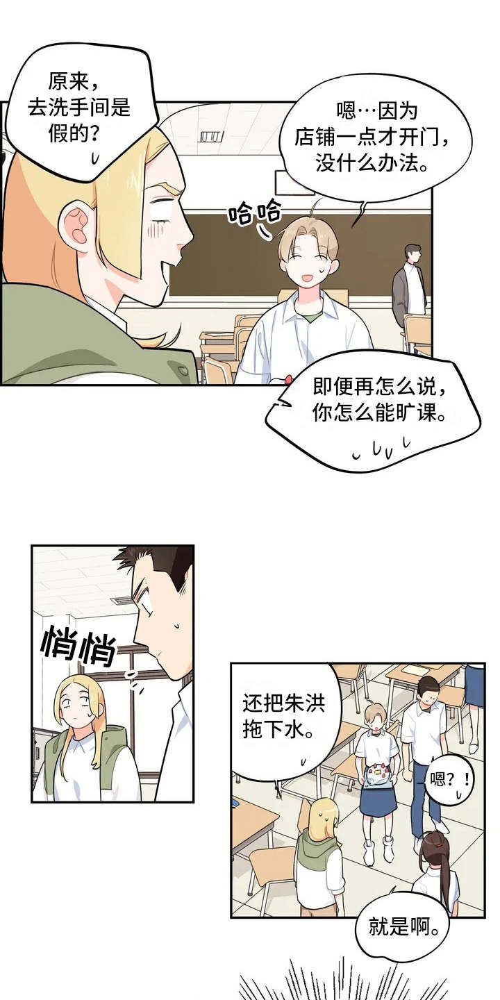 校园之星漫画,第9章：先发制人1图