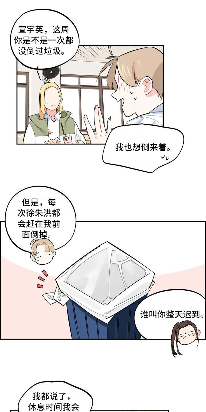 校园之星漫画,第5章：觉得碍眼1图